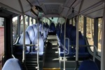 leerer Sportbus
